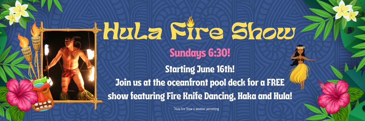 Hula Fire Show at Avista Resort